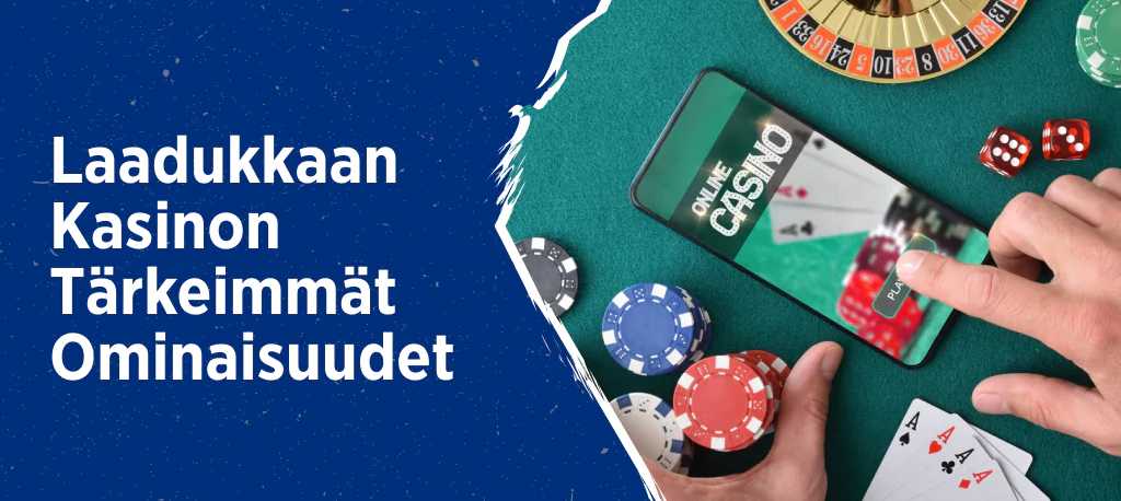 Turvallinen suomalainen nettikasino ja monipuoliset pelit