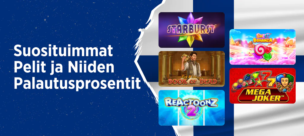 Mitkä ovat suosituimmat kasinopelit?